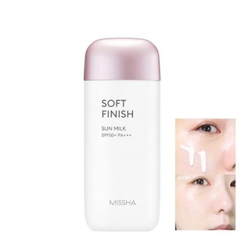 Missha Soft Finish Sun Milk SPF50+ PA+++